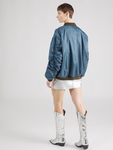 TOPSHOP Between-season jacket 'Nero' in Blue