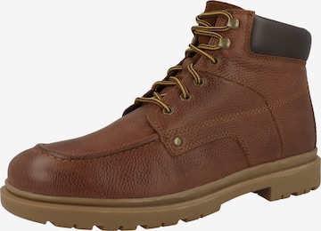 GEOX Lace-Up Boots 'Andalo' in Brown: front