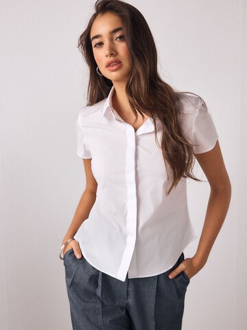 Next - Blusa en blanco: frente