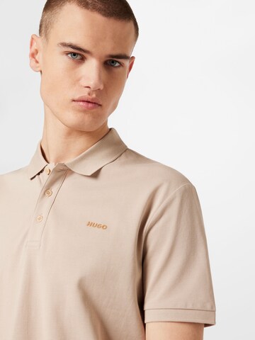 HUGO Shirt 'Donos' in Beige