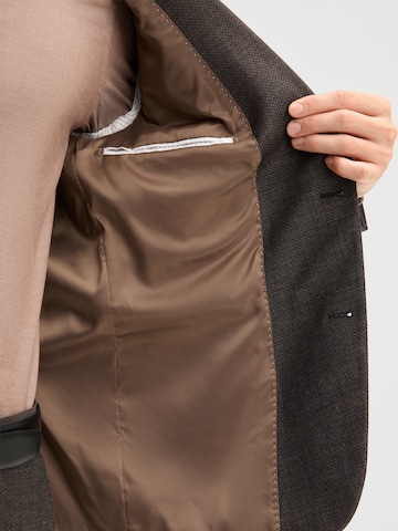 STRELLSON Slim fit Suit in Brown