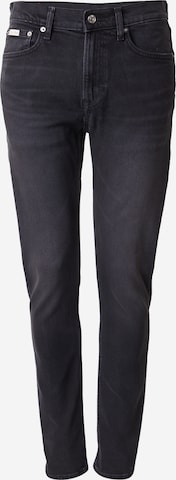 juoda Calvin Klein Jeans Prigludęs Džinsai 'SLM TPR CK ESSNTL BL': priekis