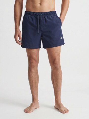 JACK & JONES Шорти за плуване 'JPSTMaui' в синьо: отпред