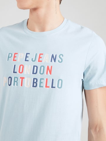 Pepe Jeans T-Shirt 'ELSON' in Blau