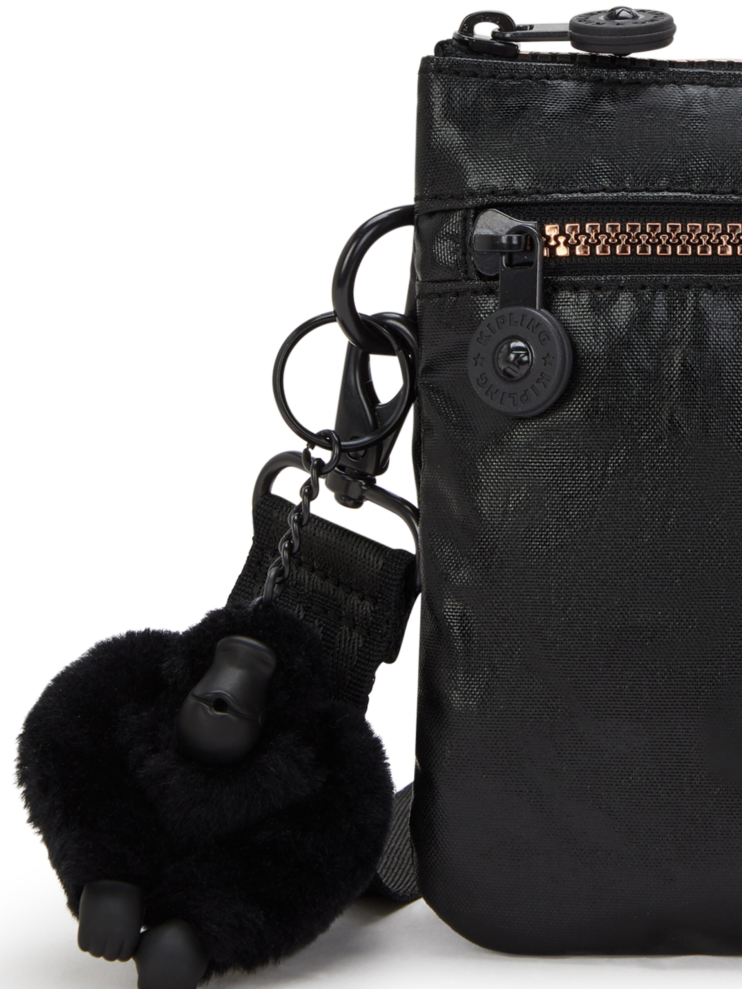 KIPLING Torba za čez ramo 'RIRI' | črna barva