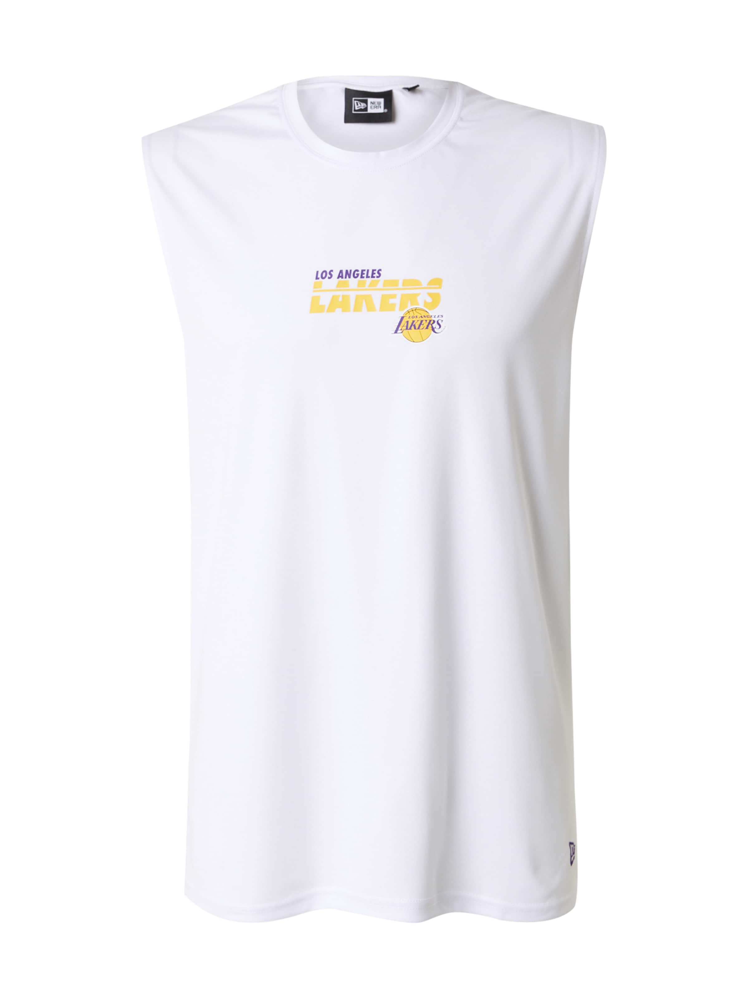 NEW ERA Póló 'NBA ESSENTIALS' - fehér: elől