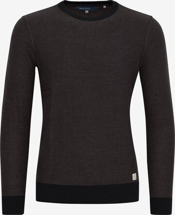 BLEND Sweatshirt 'Nathan' in Zwart: voorkant