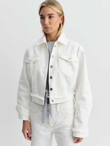 Veste mi-saison FEMSSY en blanc