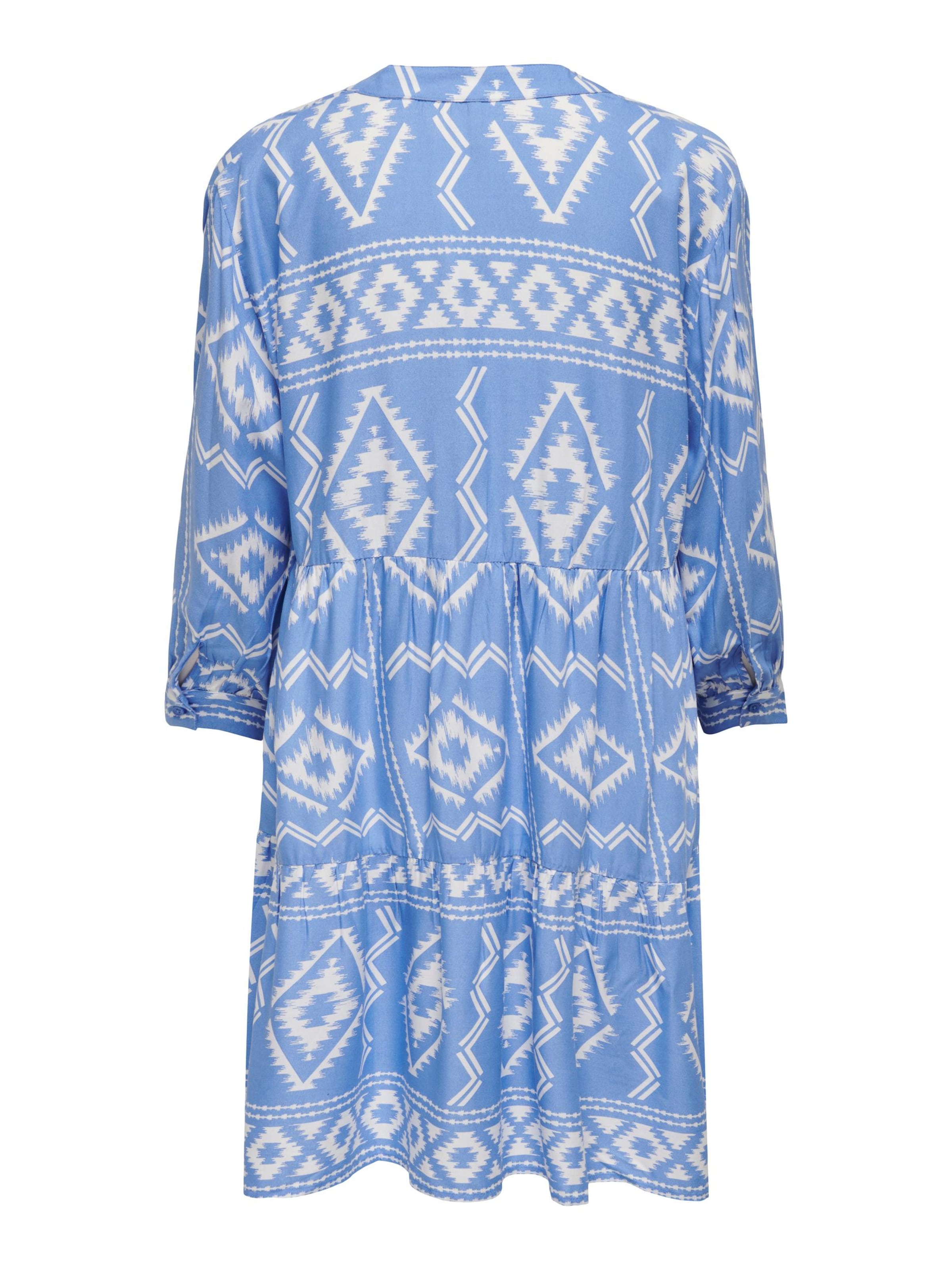 Robe-chemise 'Ally Athena' ONLY en bleu