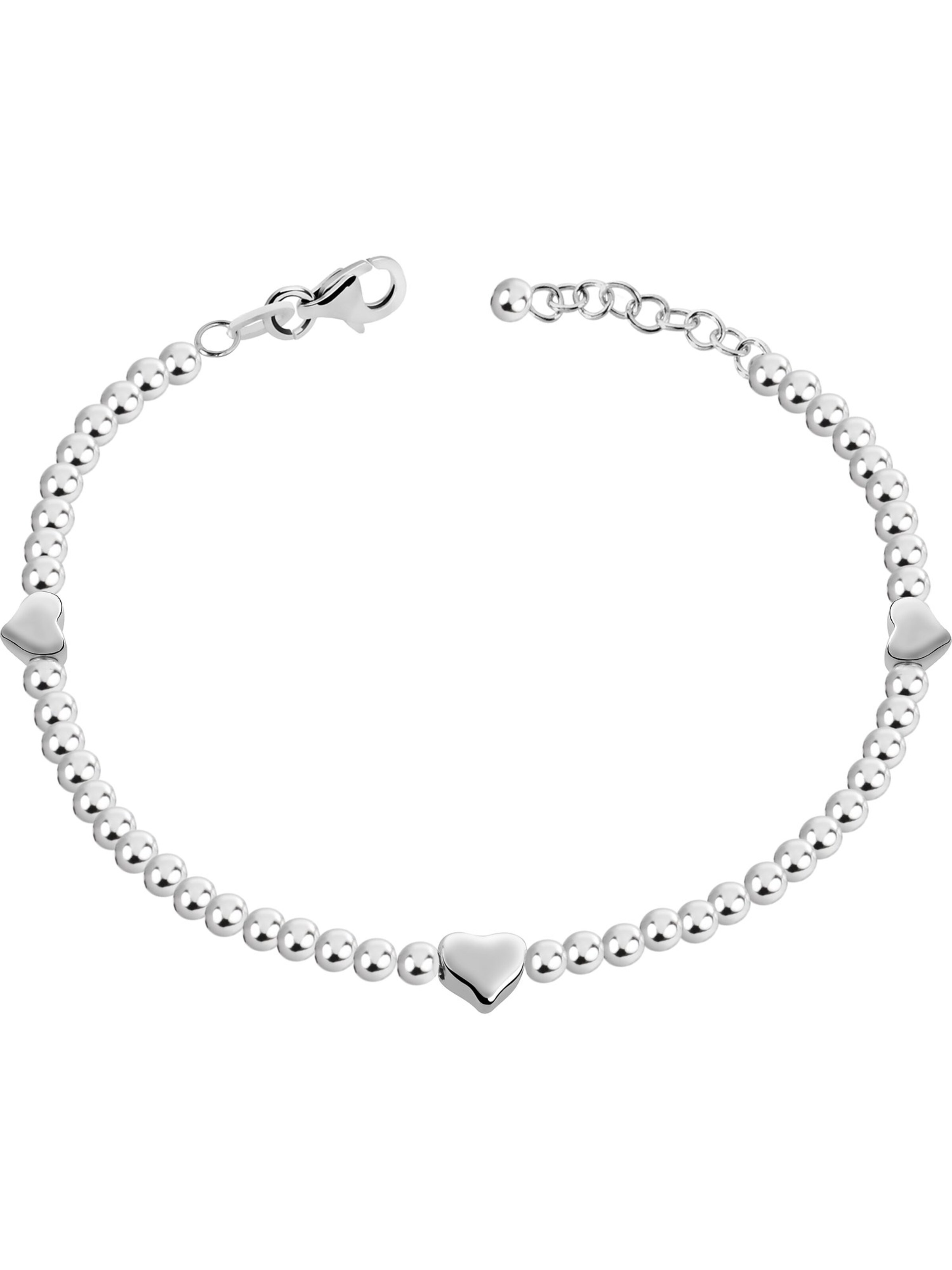 CHRIST Armband in Silber: Vorderseite