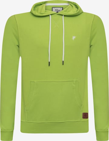 DENIM CULTURE Sweatshirt in Green: front