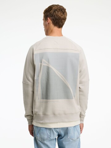 CHASIN' Sweatshirt 'Ido' in Beige