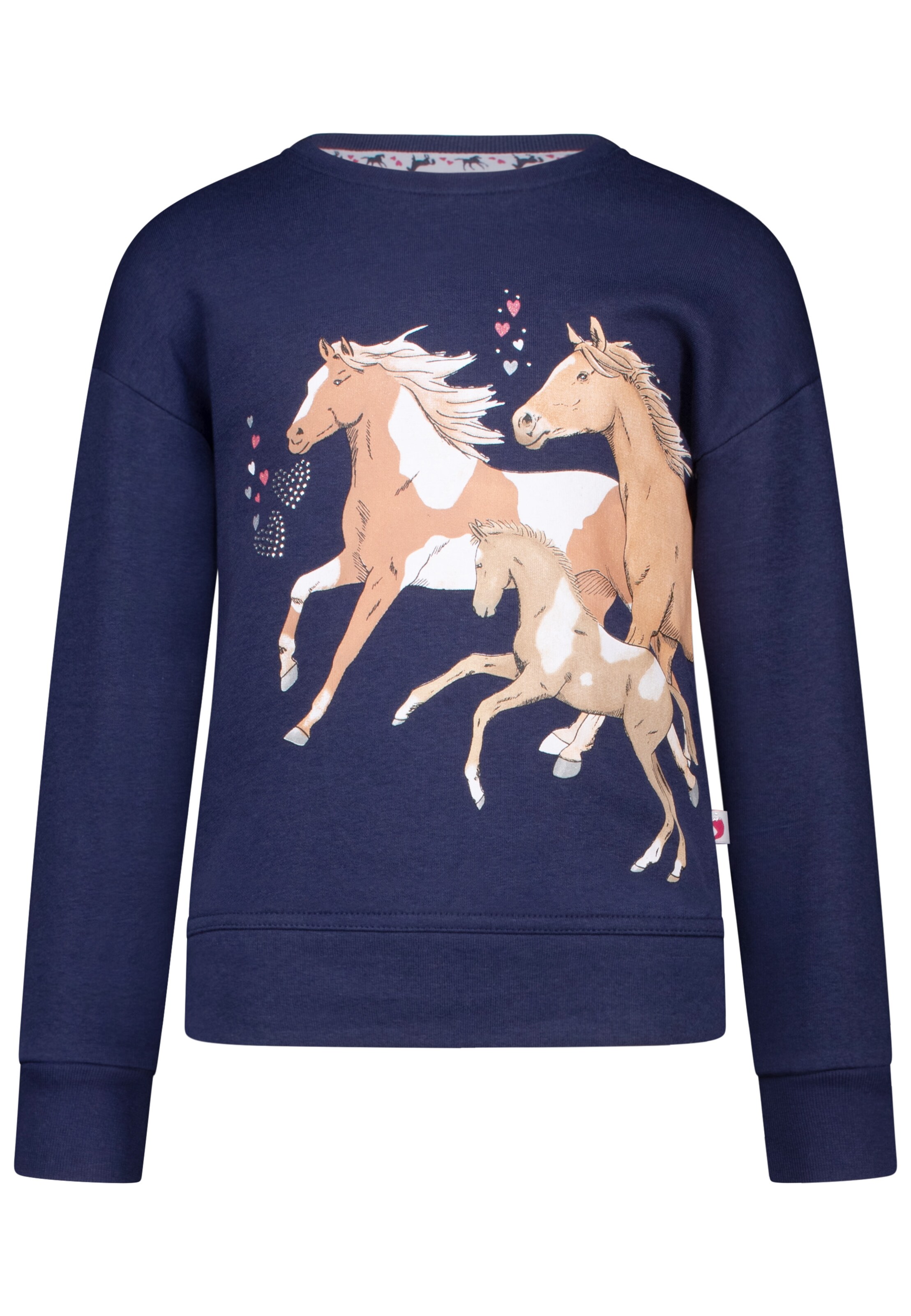 SALT AND PEPPER Sweatshirt 'Star Stable' in Blau: Vorderseite