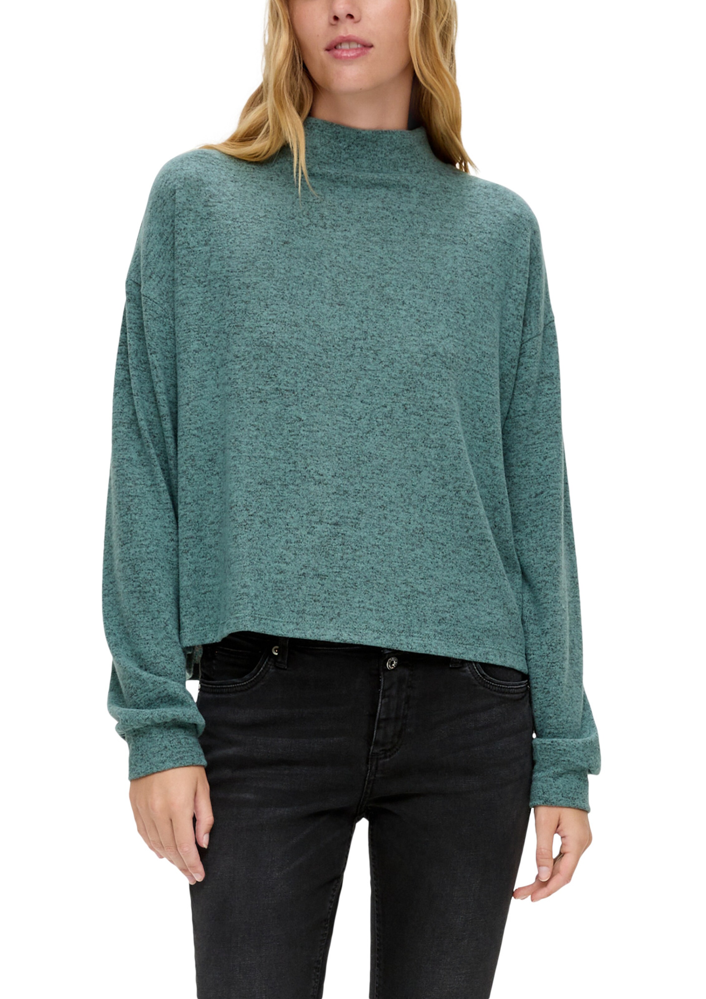 QS Shirt in Grün