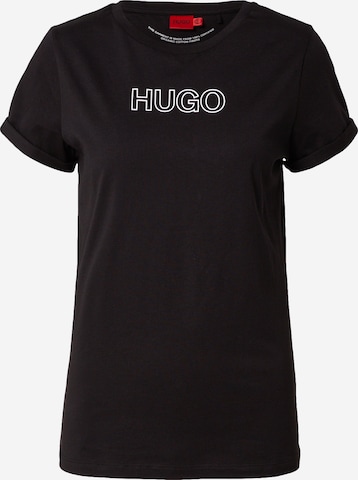 HUGO Shirt in Black: front