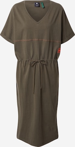 G-Star RAW Dress in Green: front