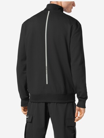 Plein Sport - Sudadera con cremallera en negro