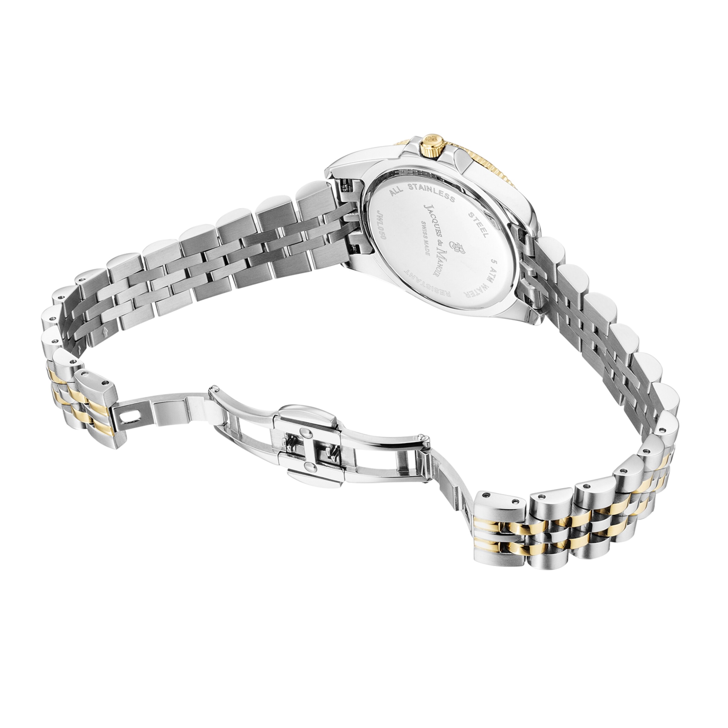 Jacques du Manoir Analoog horloge in Zilver