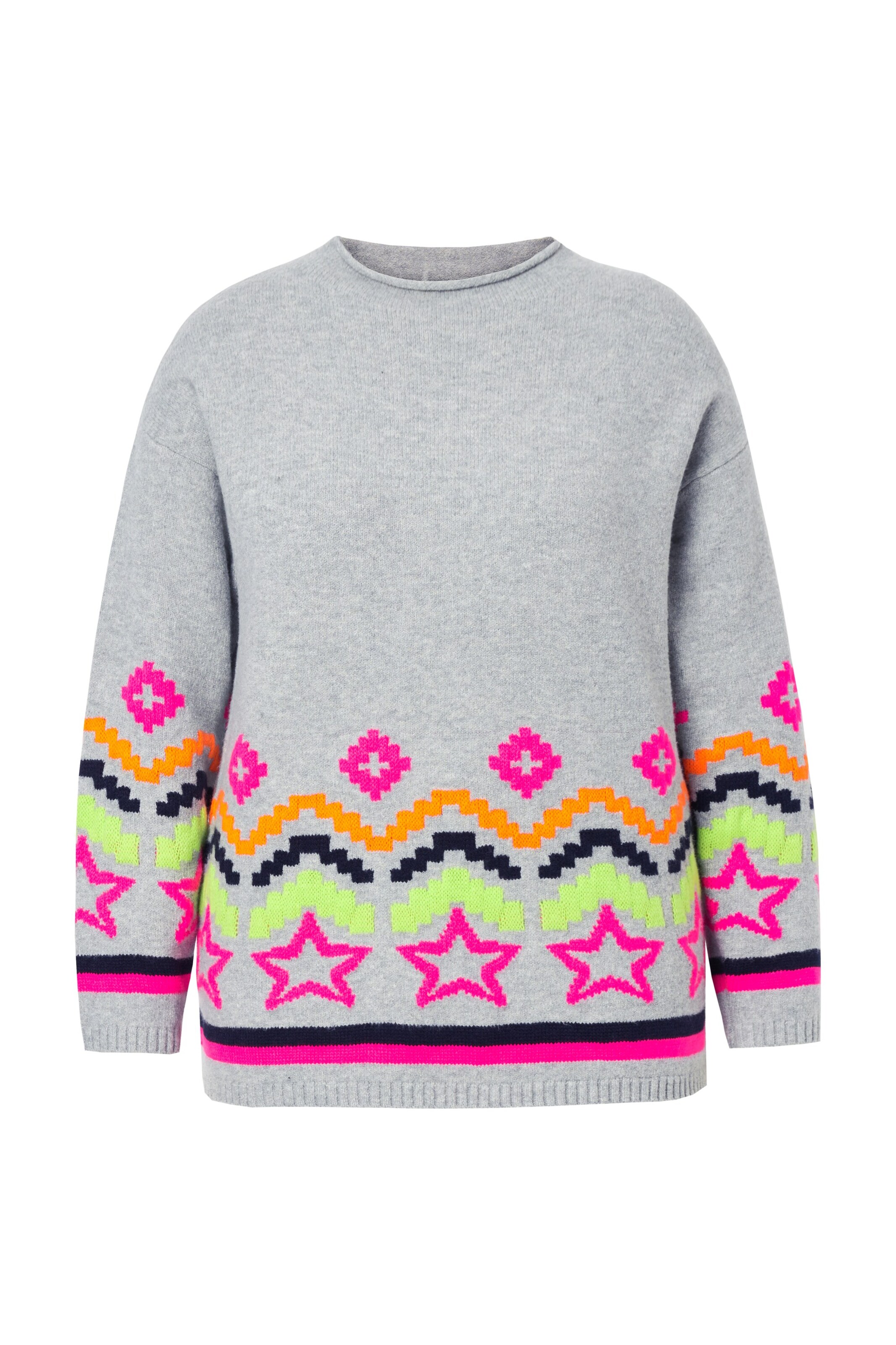 LAURASØN Sweater in Grey: front