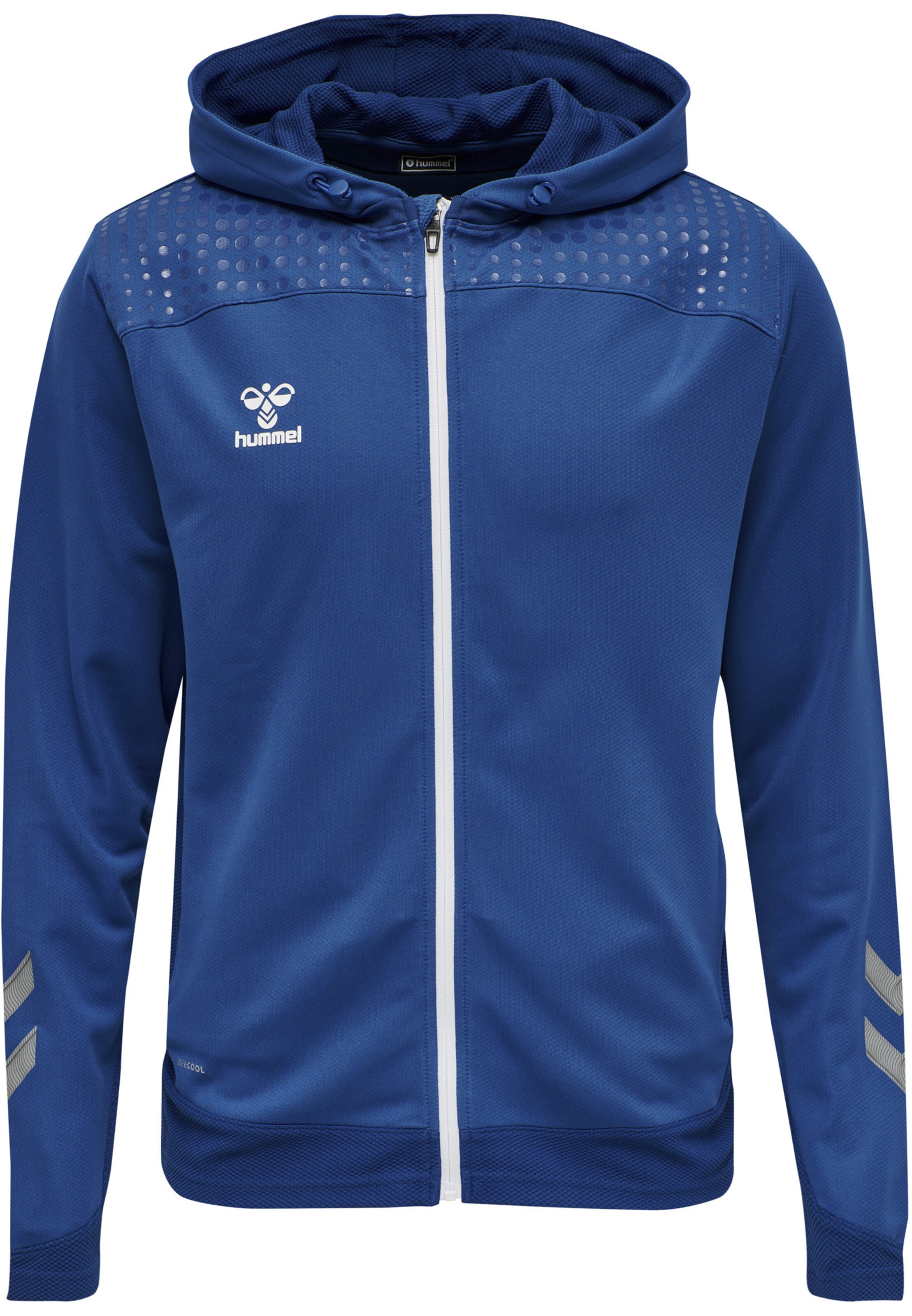Hummel Sportssweatjakke 'Lead' i blå: forside