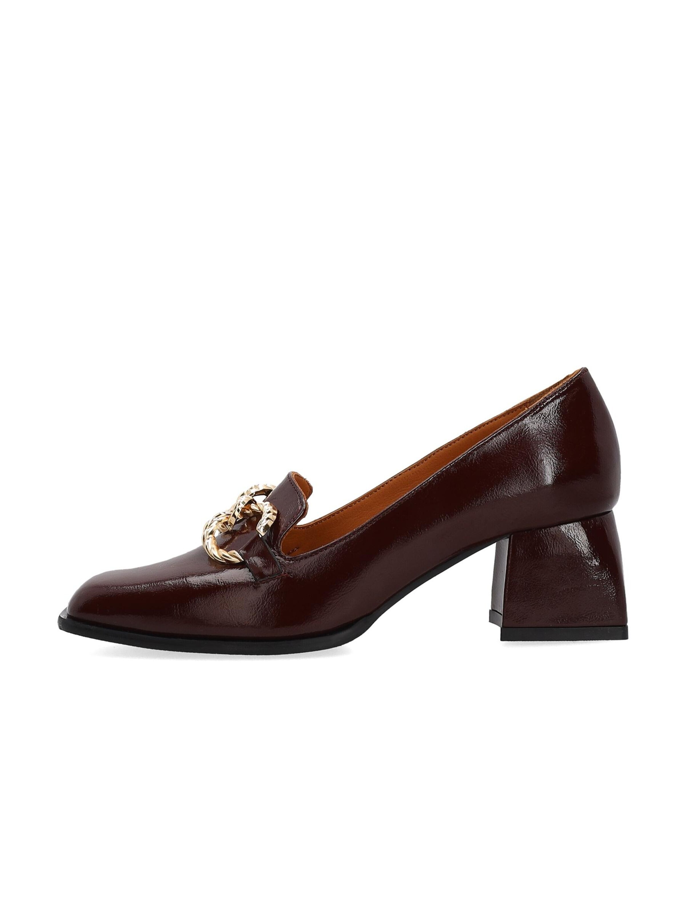 VENEZIA Moccasin in Red: front