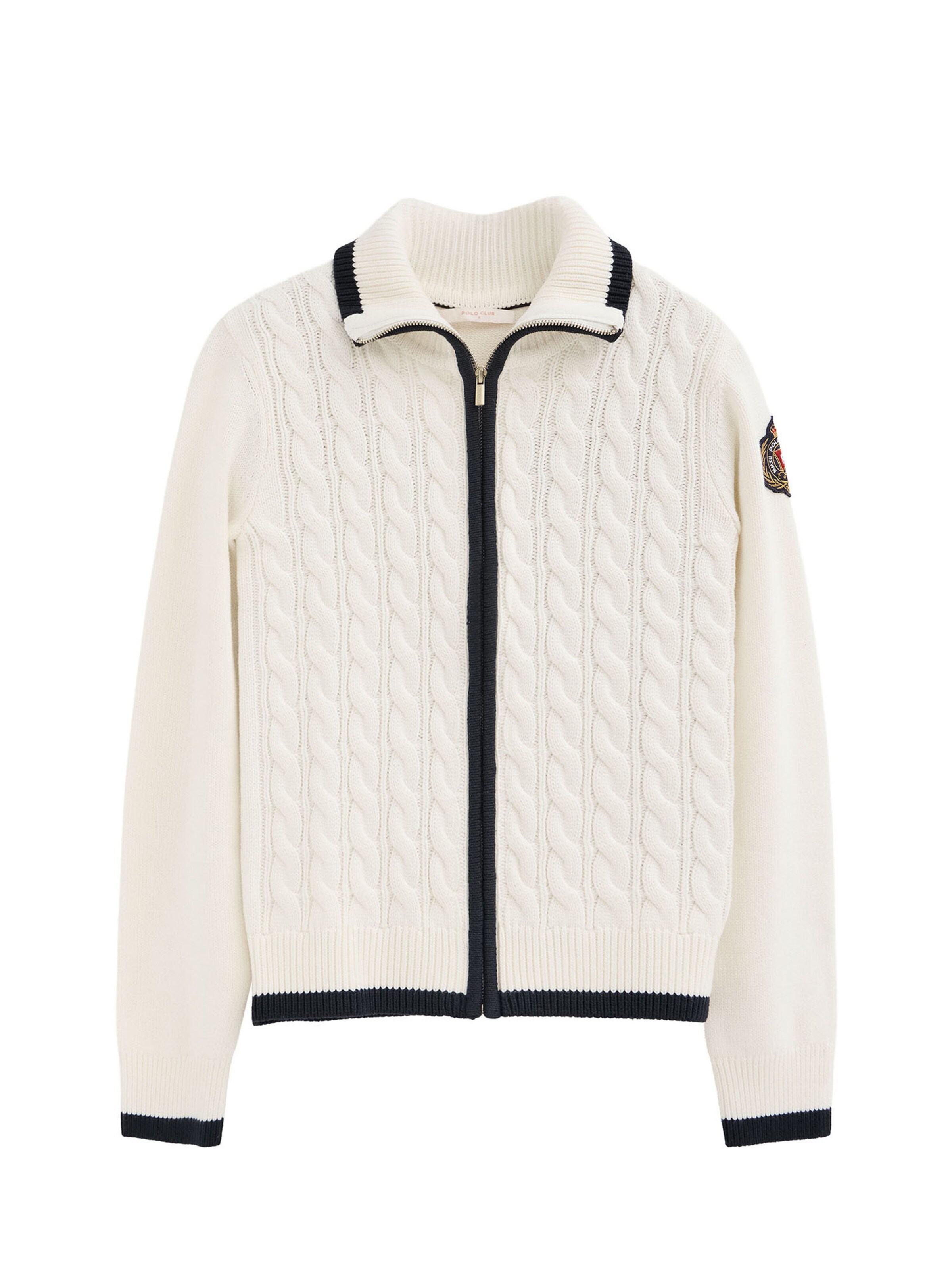 Polo Club Pullover in Braun: Vorderseite