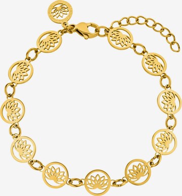 PURELEI Armband 'Recognition' in Goud: voorkant