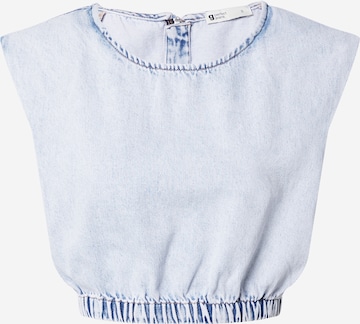 Gina Tricot Top in Blauw: voorkant