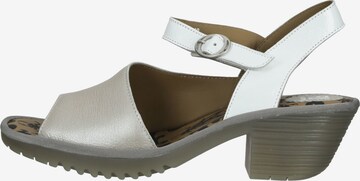 FLY LONDON Strap Sandals in Silver