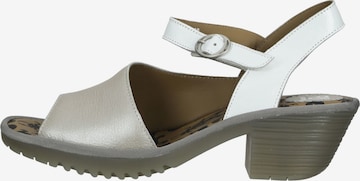 FLY LONDON Strap Sandals in Silver