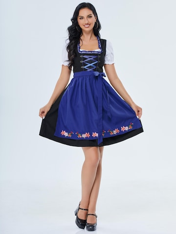 Yesfashion Dirndl‌‌ in Blau