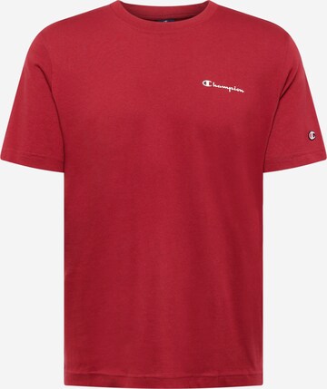 Champion Authentic Athletic Apparel Shirt 'Legacy American Classics' in Rood: voorkant