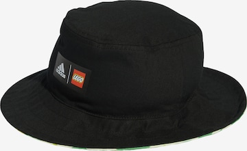 ADIDAS PERFORMANCE Athletic Hat in Black: front