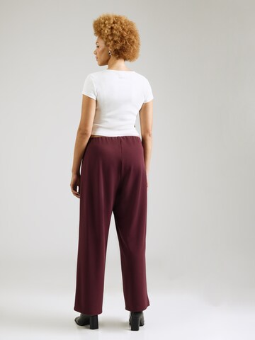 Vero Moda Curve Wide Leg Housut värissä punainen