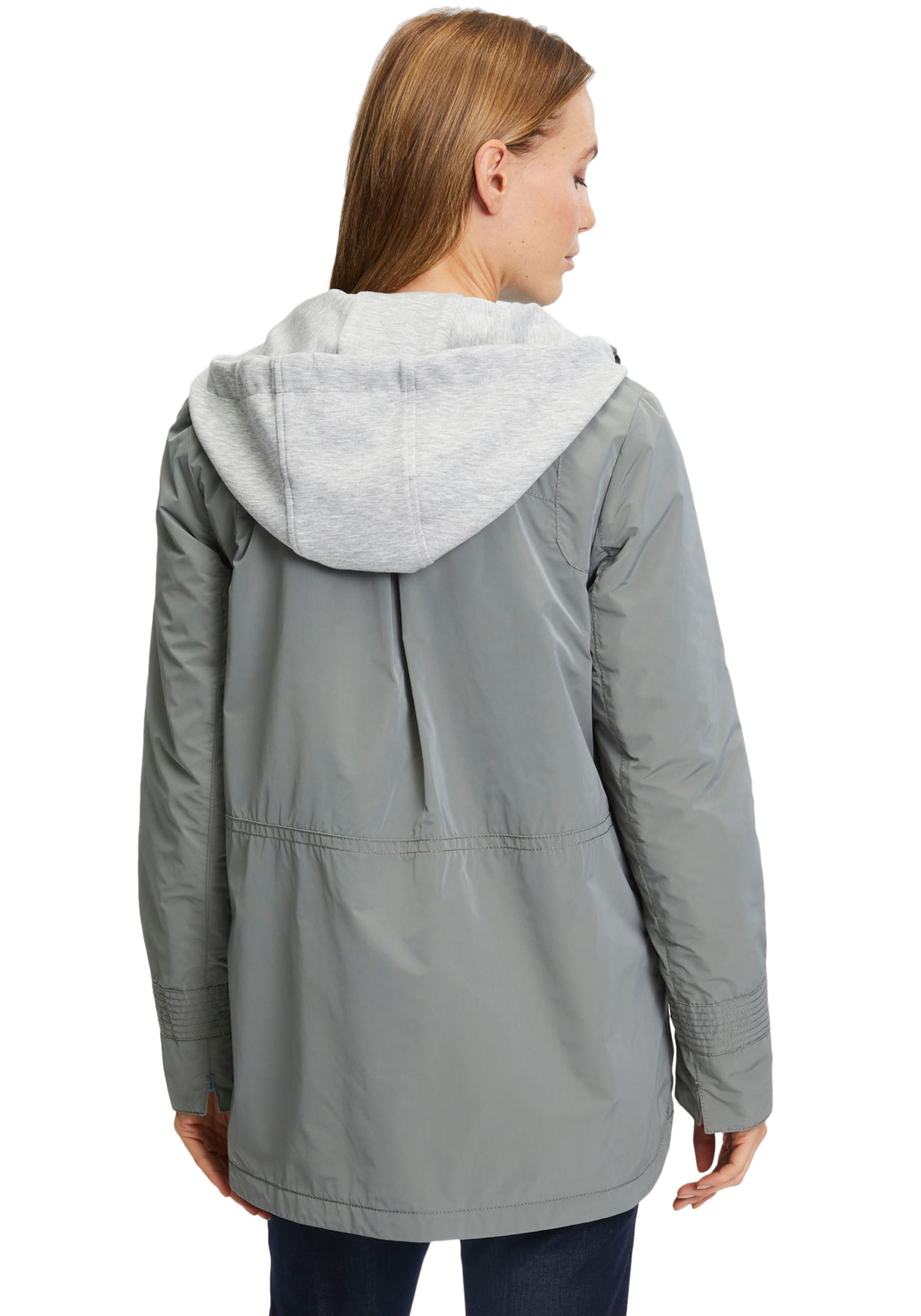 Amber & June Демисезонная куртка в Серый