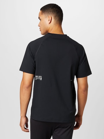 Tricou funcțional 'Axis' de la NIKE pe negru