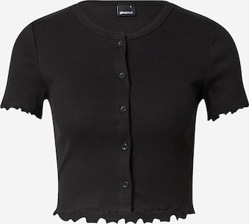 Gina Tricot Shirt 'Cissi' in Zwart: voorkant