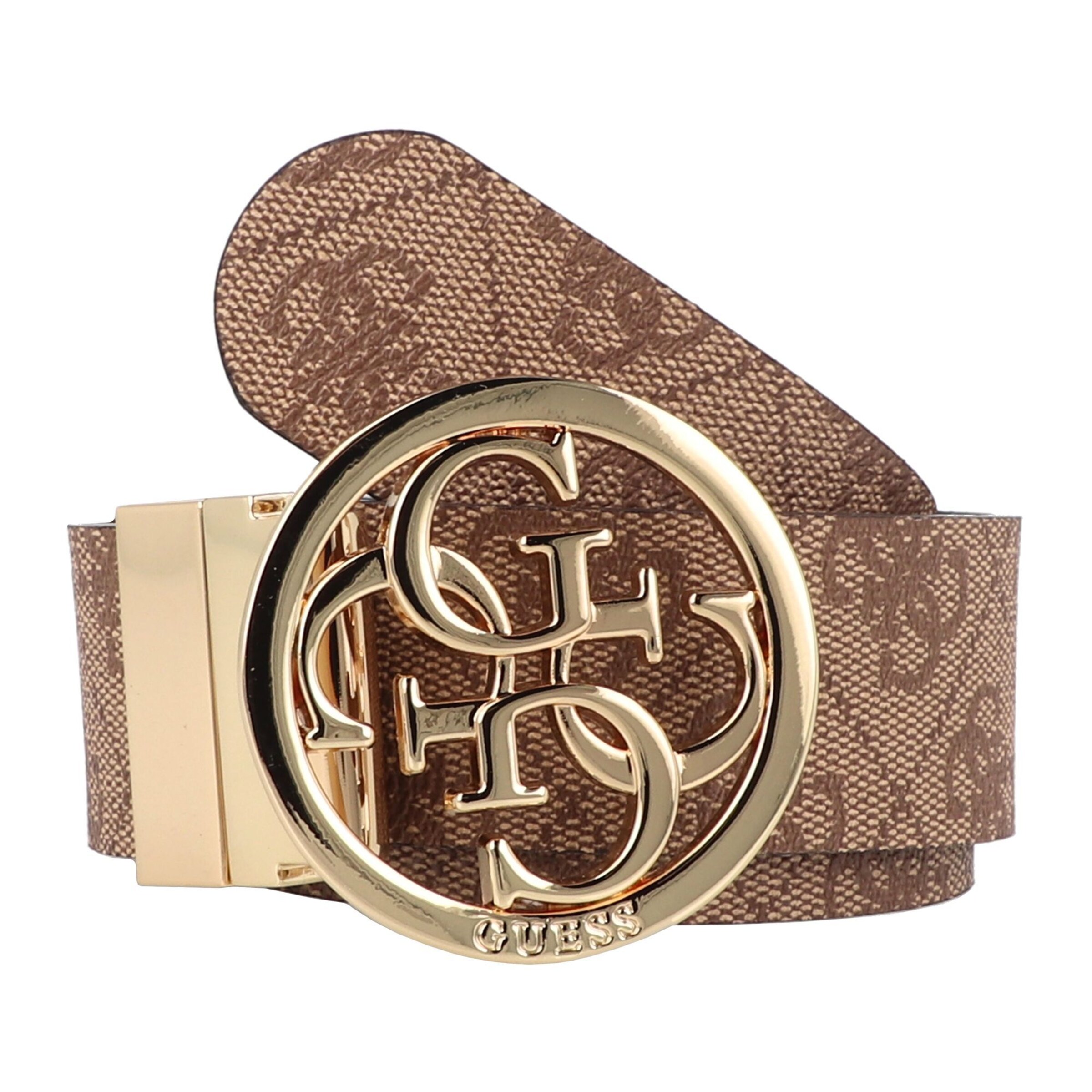 GUESS Riem 'NOELLE' in Bruin: voorkant