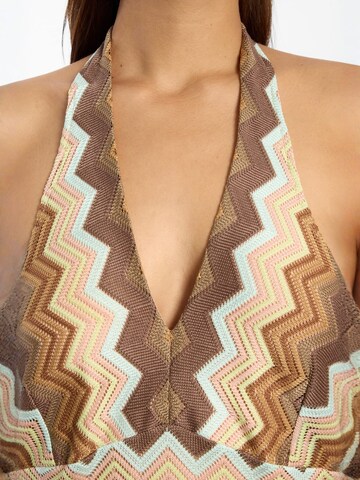 Ana Alcazar Jurk 'Disae' in Bruin