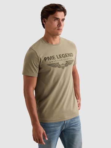 PME Legend - Camiseta 'T-shirt with PME Legend logo' en verde: frente