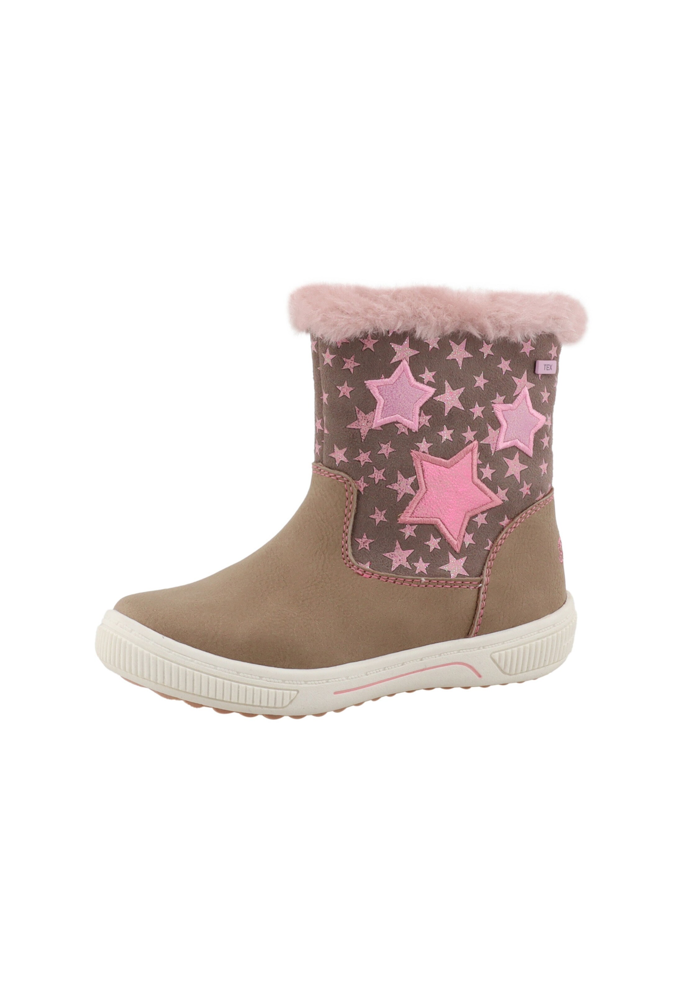 TOM TAILOR - Botas de nieve en marrón: frente