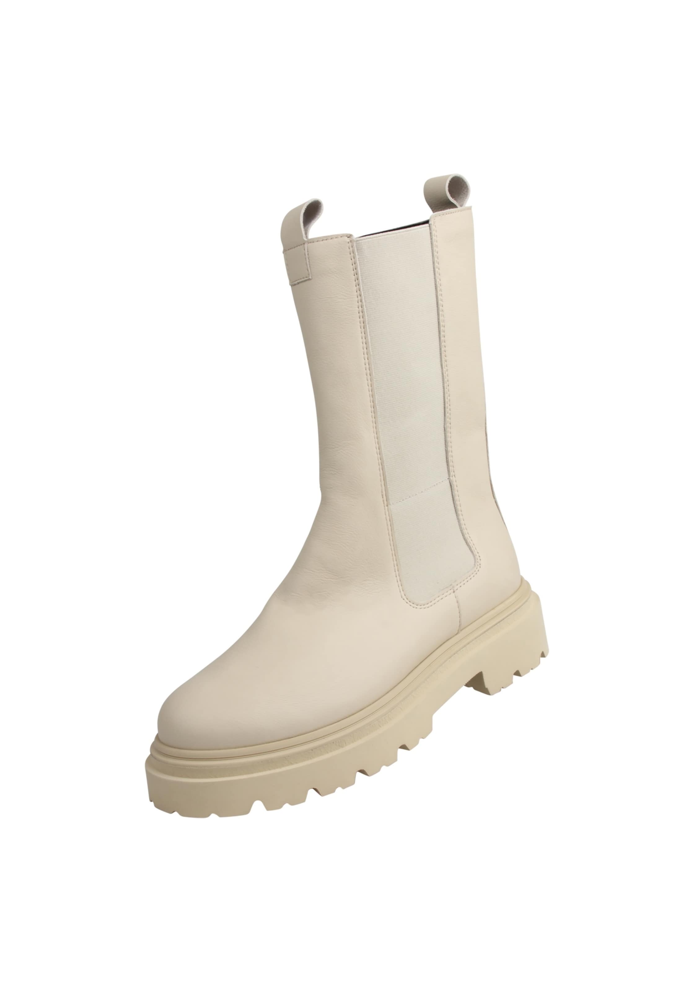 Lei by tessamino Stiefel 'Fine' in Beige: Vorderseite