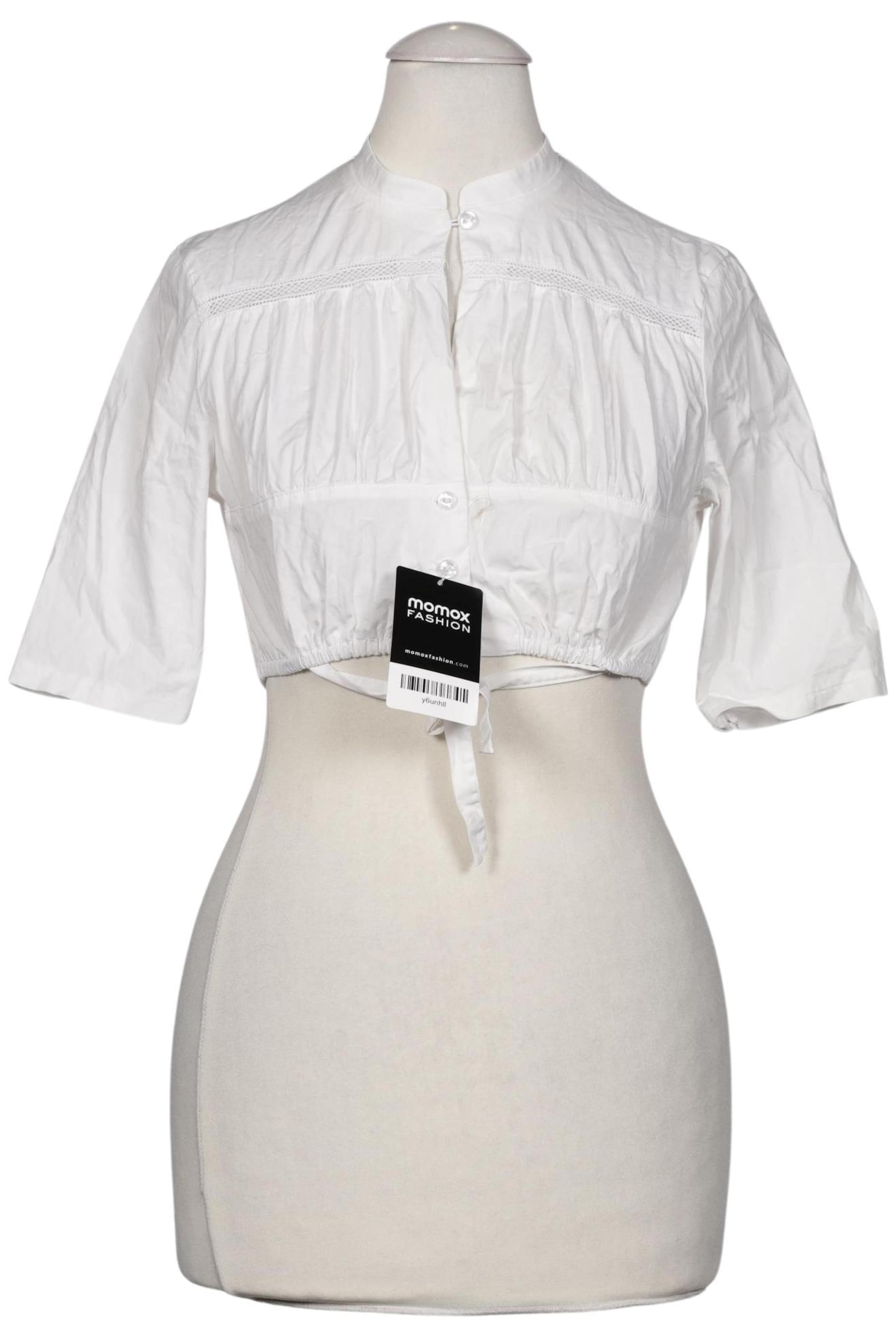 Gottseidank Bluse XXXS-XXS in Weiß: Vorderseite