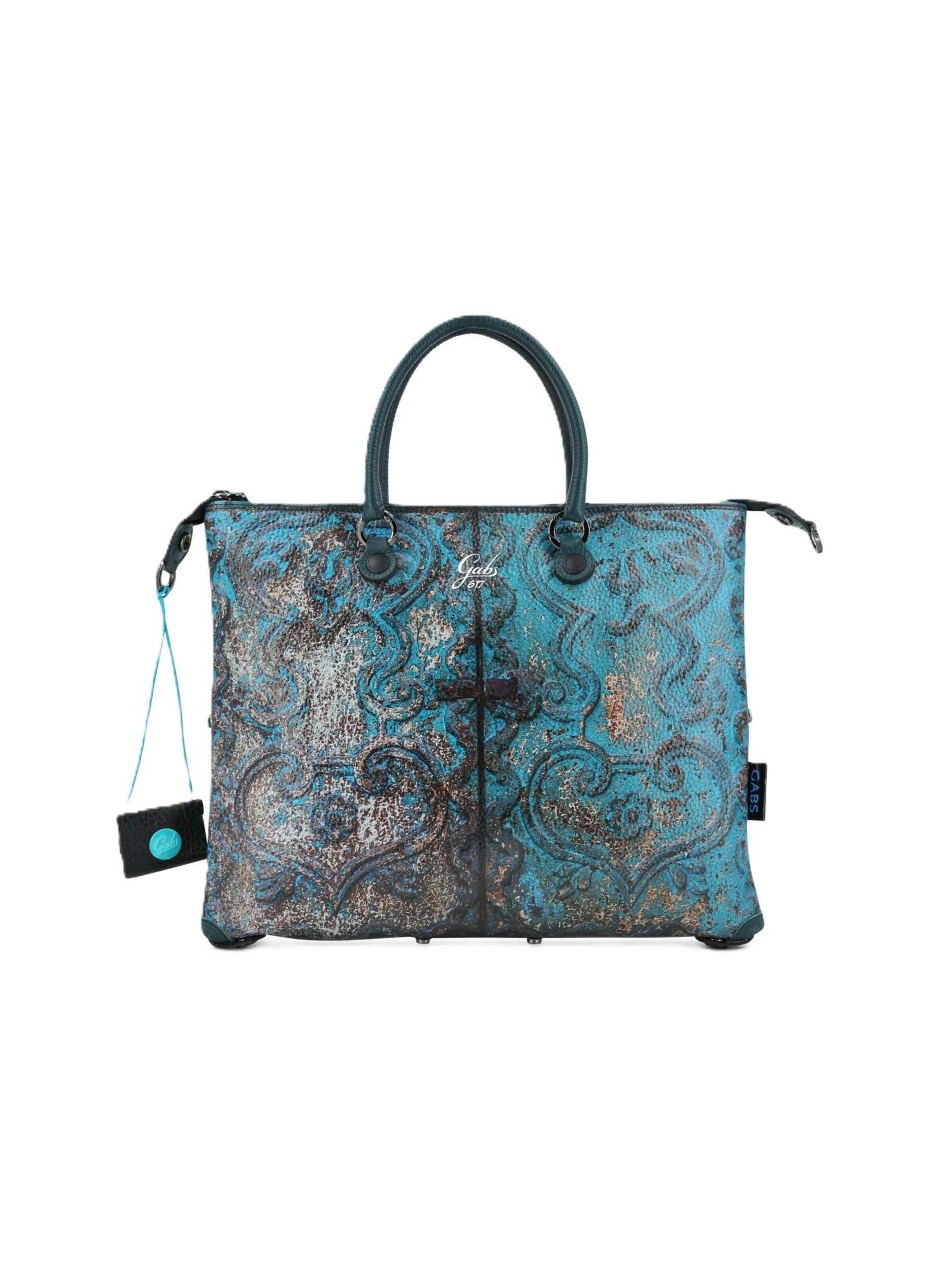 Borsa a mano 'G3 Plus M' di Gabs in verde: frontale