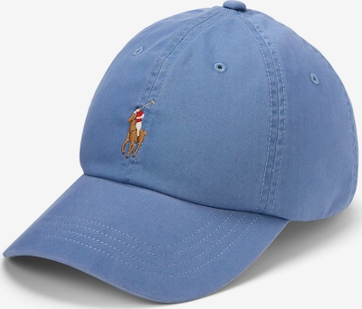 Polo Ralph Lauren Lippalakki 'CLS' värissä opaali / ruskea / punainen / valkoinen, Tuotenäkymä