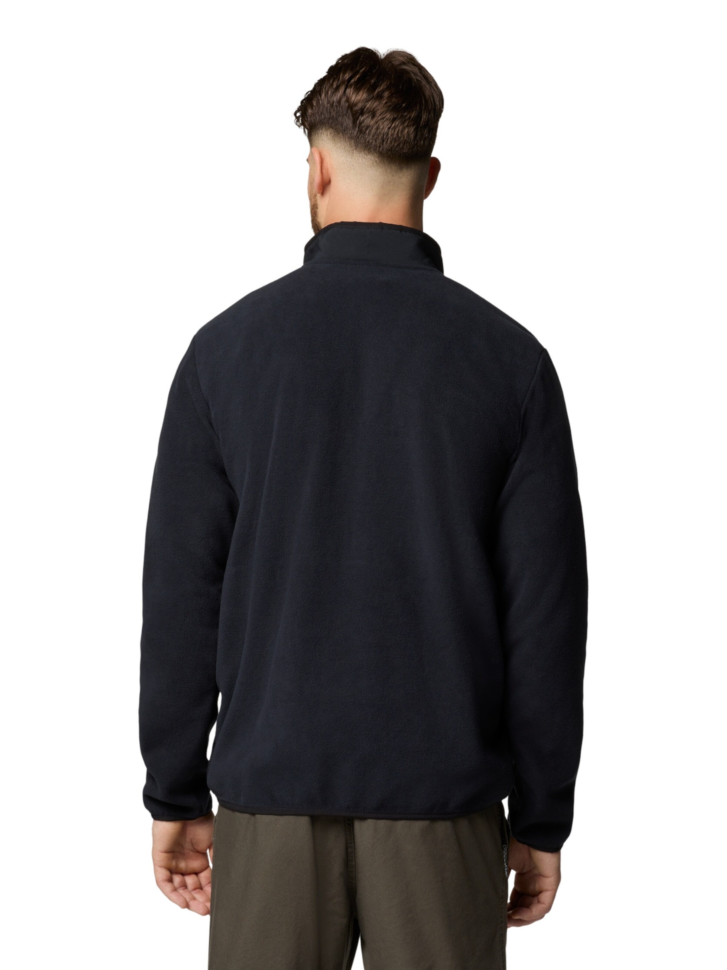 COLUMBIA Fleece jas 'Columbia Sequoia Grove Half Zip Fleece' in Zwart