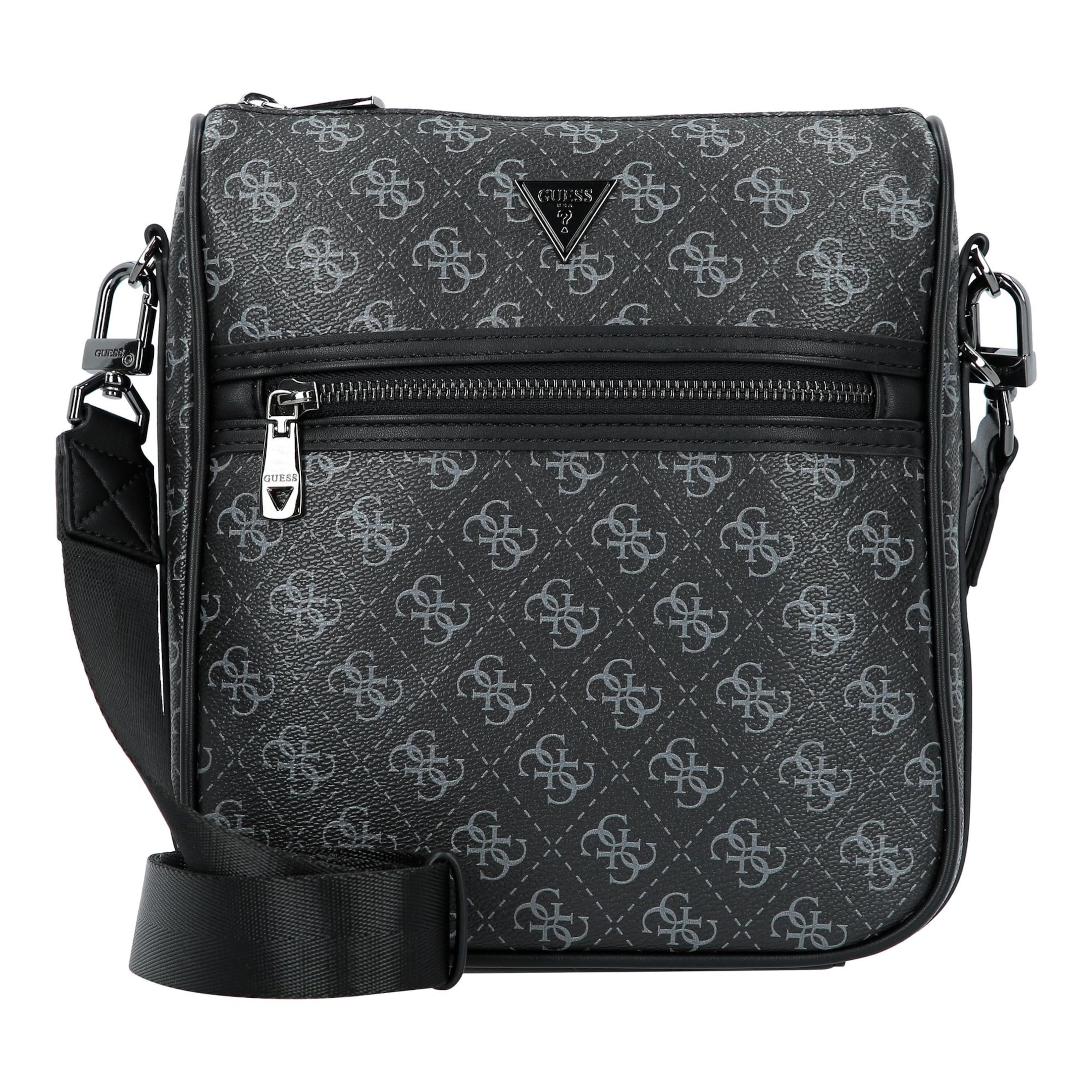 GUESS Válltáska 'Milano' - fekete: elől