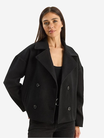 Bianco Lucci Winter Coat in Black