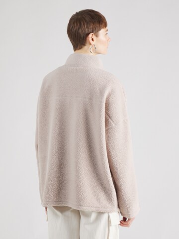 TOPSHOP Fleece jas in Beige