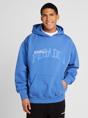 Pegador Sweatshirt 'GILFORD' in Blauw: voorkant